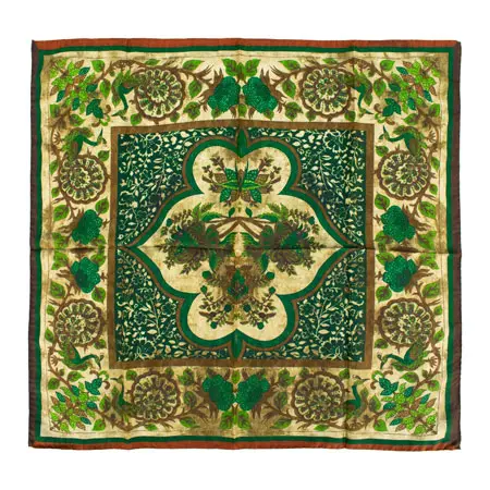 Unique printed silk bandana perfect to complete your outfit. Handmade in Italy by Stefano Cau, it is a must have addition.
